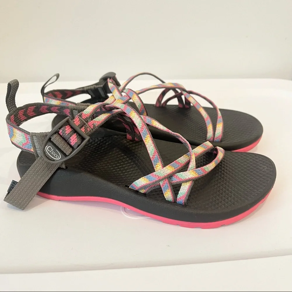 ⭐️ Chaco Ecotread Sandal Fletched Pink 6